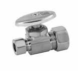 comp LOW LEAD MB212CP MB212BN MB212ORB MB212PB Quarter-turn design Use for toilets and sinks Cross handle 5/8