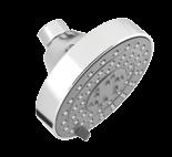 0 gpm Single-function showerhead End Connection: 1/2 NPT brass