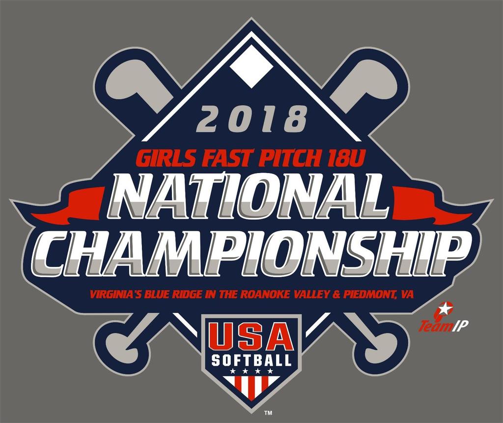 2018 USA Softball 18U Class A Girls Fast Pitch National Championship City of Salem, City of Roanoke, Roanoke County,