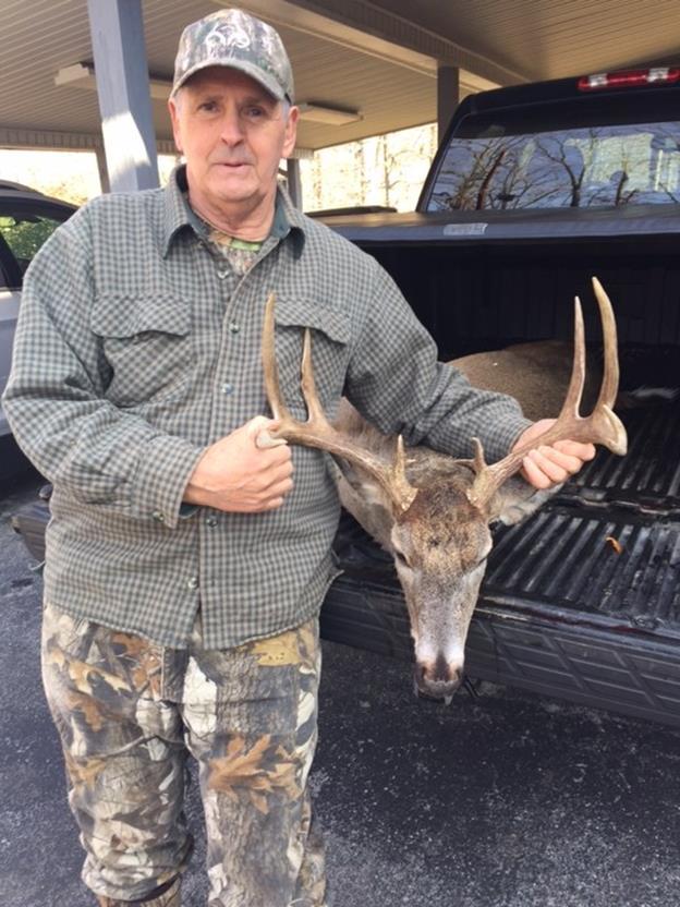 Mike Barr and Kalem Burns ran into a successful hunter in Dade County.