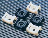 10 1000 IT2SMH-M Mounting Pads Patented stay-in-place tab keeps cable ties from sliding down during vertical applications Lead-N-Feature allows easy insertion for hard to reach applications
