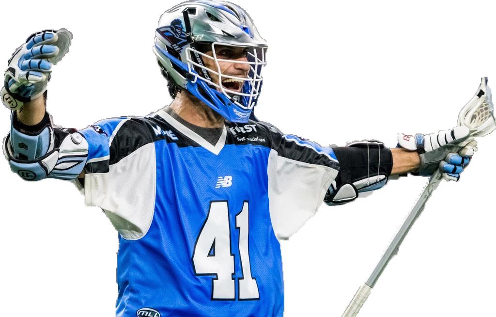 MARK COCKERTON MIDFIELD #41 5 10 185 LBS BORN 9/20/94 HOW ACQUIRED: TRADE IN 2016 WITH ROCHESTER MARK AT A GLANCE 2017 MLL SEASON: Finished with 35 goals, 12 assists and 23 ground balls in 14 games