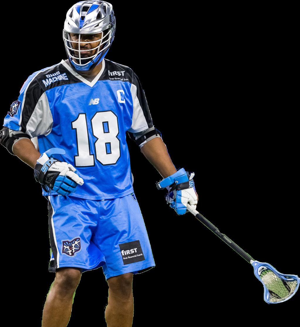 KYLE HARRISON MIDFIELD #18 6 0 194 LBS BORN 3/12/83 HOW ACQUIRED: PLAYER POOL ADDITION, MARCH 2014 KYLE AT A GLANCE 2017 MLL SEASON: Finished with seven goals, four assists and three ground balls in