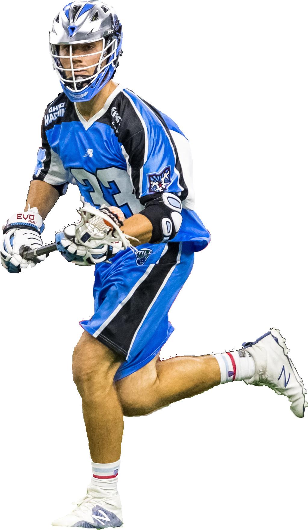 TYLER PFISTER MIDFIELD #33 6 2 185 LBS BORN 8/20/93 HOW ACQUIRED: 2017 MLL DRAFT (63RD OVERALL) TYLER AT A GLANCE 2017 MLL SEASON: Finished with one goal, two assists and four ground balls in three
