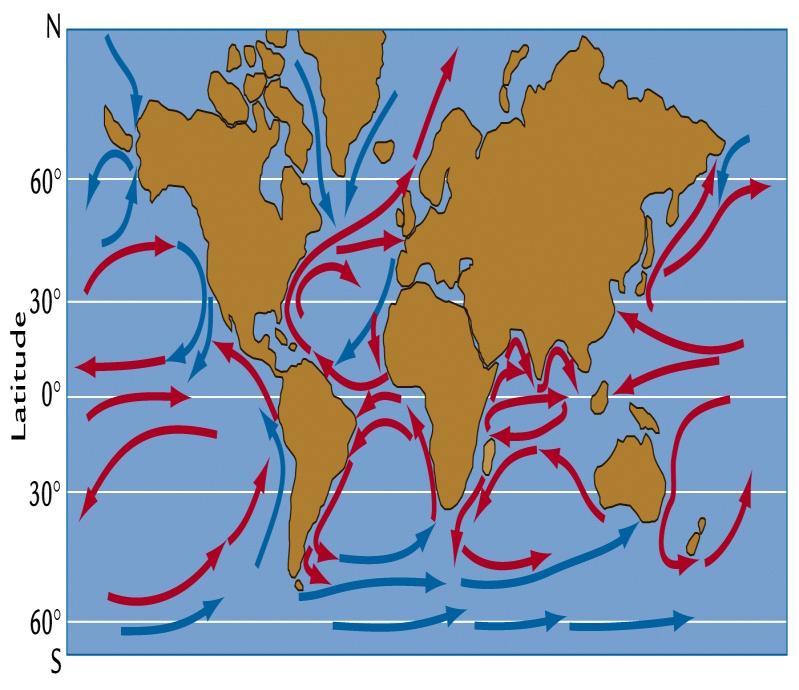 #23 How do ocean currents effect the climate of coastal areas?