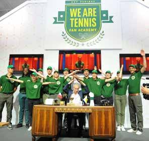 We Are Tennis Fan Academy Overview BNP Paribas is one of the largest banks in the world, with a history of sponsorship and investment in tennis.