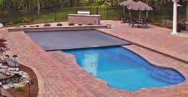 At the touch of a button, your Coverstar or Pool Covers Specialists automatic safety cover will create a barrier over your pool that