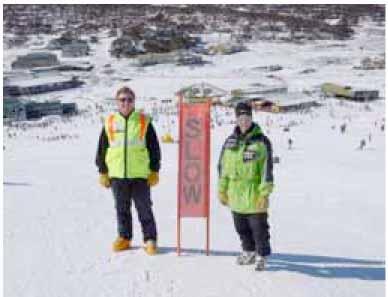 Mountain Safety (Continued) Mountain Awareness The objective of Mountain Awareness is to educate and urge skiers and snowboarders to understand and obey the Alpine Responsibility Code and Perisher s