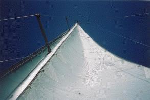 Sailing close to the wind uses the shape of the sails to generate lift.