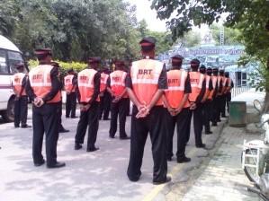 Pic 3: Marshal Training The company has also engaged different third-party service providers to meet specific requirements. As on date, 180 road marshals are deployed on the corridor in two shifts.