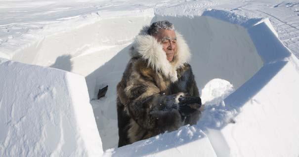 Inuit houses were an essential part of staying warm. The Inuit used the best building materials they could find in their environment. Some Inuit were lucky enough to have driftwood, rocks, and sod.