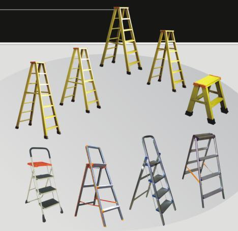 mobile ladder stands Requires inspection before use