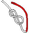 Figure 8 Follow-through - also called the Figure 8 reweave this knot is used for tying the figure eight  Clove
