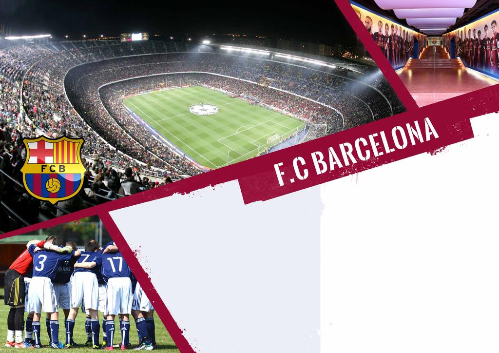 YOUR f.c barcelona TOUR INCLUDES: Train at C.