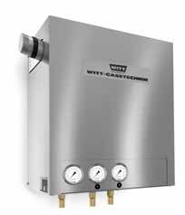 WITT MIXING TECHNOLOGIES GAS MIXER WITH PNEUMATIC FLOW RATE CONTROLLER Besides conventional mixing valves, WITT utilizes a further, innovative gas mixing process in its gas mixers.