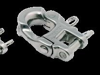 ow friction shackle This snap shackel has a big, well rounded loop allowing the rope to slide with low friction and it can be used to tension a eldén CX with 2: purchase.