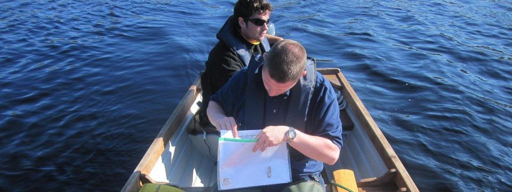 3.0 RESULTS 3.1 SPECIES RICHNESS A total of two fish species were recorded on Lough Muck in August 2012 with a total of 54 fish captured during the survey.