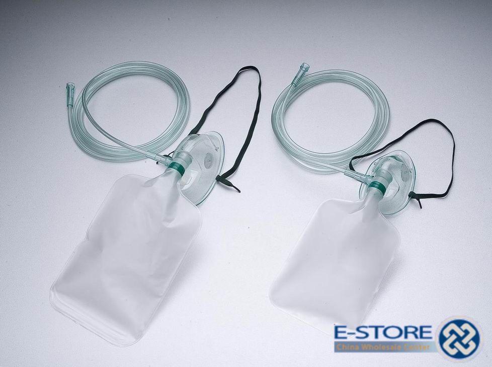 A one way valve is between the mask and the bag that prevents air from entering the bag during exhalation Can deliver 90%-100% oxygen