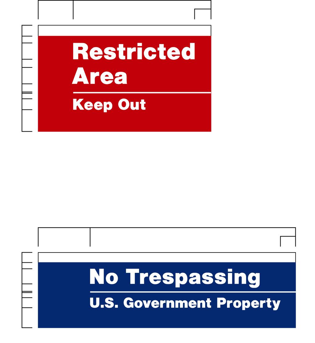 The primary use of these signs is for mounting on dam structures, fences or pylons to deter people from climbing on to the dam or entering into dangerous areas around a water project.