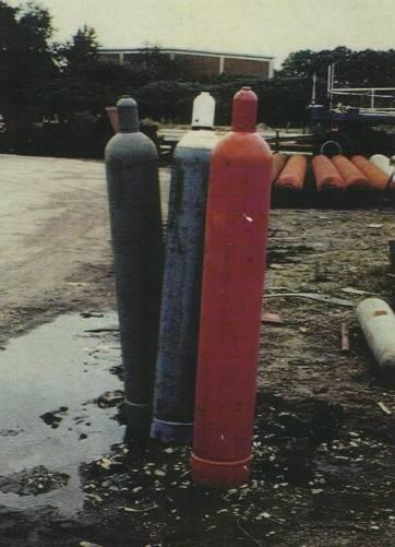 Storage of Cylinders Outside