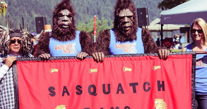 Now, with the return of Sasquatch Days in 2012 as a partnership between Sts ailes and Harrison Hot Springs, it has reignited a tradition in the spirit of collaboration and friendship.