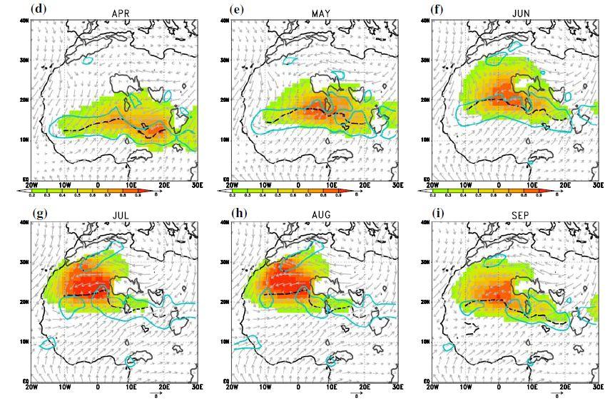 Atmospheric Dynamics in Summer (1979-2014) Saharan Heat Low (June-September) Atlas
