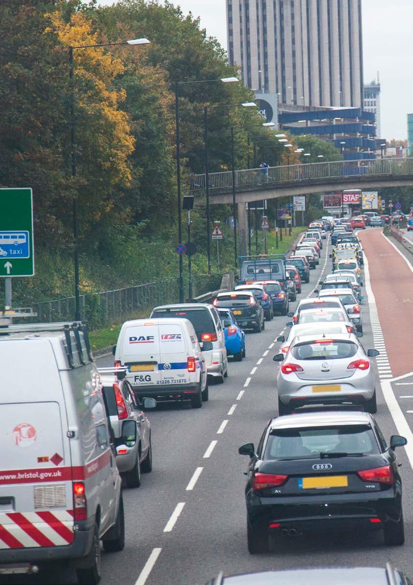 Why? Bristol is one of the most traffic congested cities in the UK. To ease congestion, alternative modes of transport must be more attractive to tempt people away from private car use.