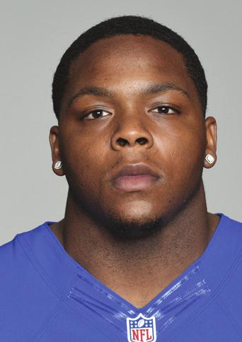 96 JAYSON BROMLEY DEFENSIVE TACKLE HEIGHT - 6-3 WEIGHT - 310 COLLEGE - SYRACUSE HIGH SCHOOL - FLUSHING (NY) HOW ACQUIRED - DRAFT, 3RD ROUND NFL EXP. - 3RD YEAR GIANTS EXP.
