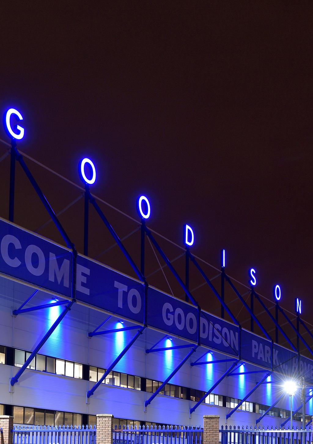 WELCOME TO We hope you find our Goodison Park matchday information helpful, it has been designed to help you get the most out of your visit to the Stadium.