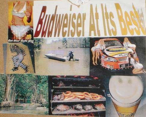 Budweiser Consumer Collages