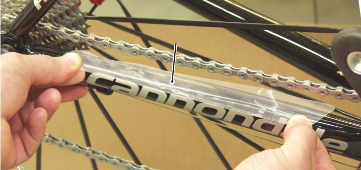 Contact your Cannondale Dealer for a replacement if it is becomes missing or damaged. KP045/ Figure 8.