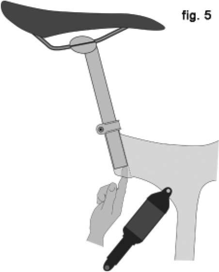 B. Saddle position Correct saddle adjustment is an important factor in getting the most performance and comfort from your bicycle. If the saddle position is not comfortable for you, see your dealer.