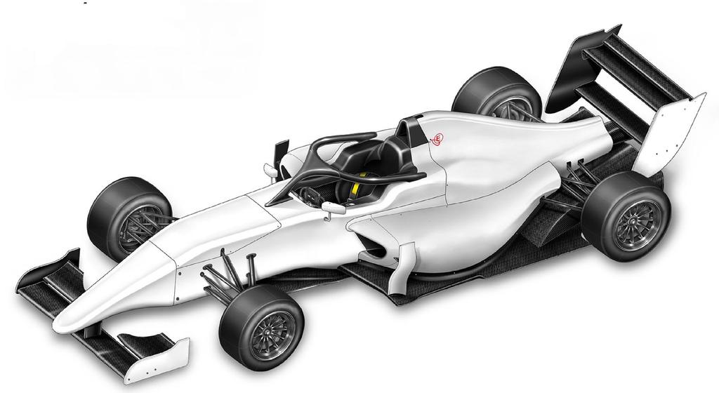 TATUUS FORMULA 3 CAR Tatuus Built Chassis Halo Safety device Side impact protection 270 HP Turbo