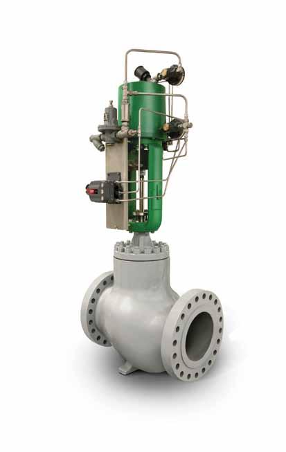 2 Fisher Optimized Antisurge Valves Fisher Optimized Antisurge Control Valves The right choice for high reliability, fine control, fast stroking, and easy tuning of your most critical application.