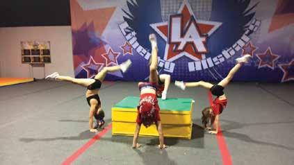 walkover to back handspring, AND front handspring does not require a tumble session.