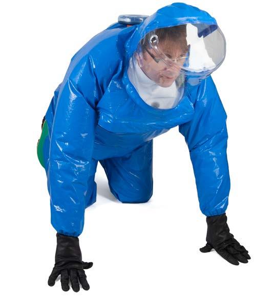 RJS Respiratory and Chemical Protective Suit The RJS 300 Chemical Respirator Suit is a one-piece Type 3 chemical protective suit for use in hazardous industrial and emergency response environments.