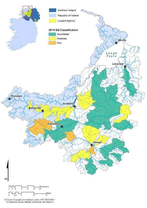 Fig.24 Foyle area Semi-quantitative/salmon management plan