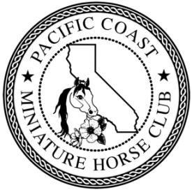 PACIFIC COAST MINIATURE HORSE CLUB SHOW DATES March 24-25, 2018 Ingalls Park, Norco ASPC/AMHR/ASPR April 14-15, 2018 Ingalls Park, Norco ASPC/AMHR/ASPR Important Changes for the 2018 Show Season: