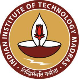 DEPARTMENT OF CHEMICAL ENGINEERING INDIAN INSTITUTE OF TECHNOLOGY MADRAS CHENNAI 600036, INDIA Ref. No.