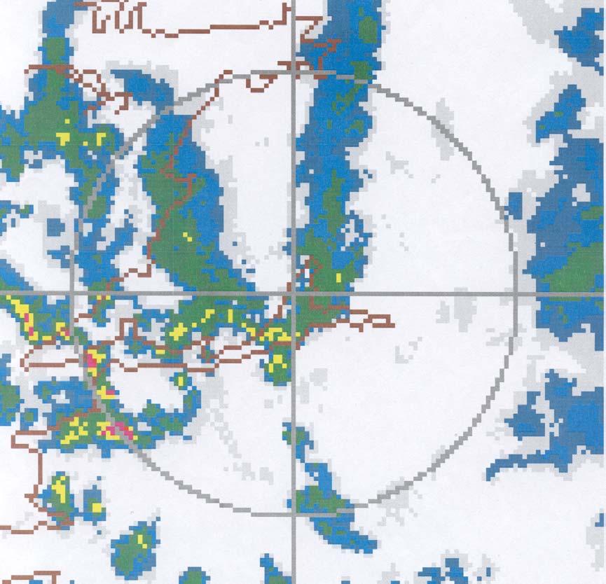 ANNEX C Shannon weather radar as recorded at 16.