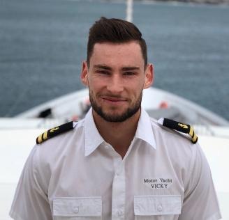 Deckhand: Joel Hodgson, South African Joel has always had a passion for the ocean and outdoors, so he decided to pursue a career in the yachting industry.