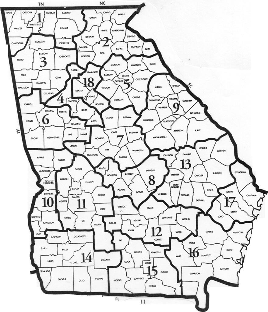 SOGA Map of Georgia Counties and Assigned Areas Sports and Program Managers: Alex Schwartz: Area 4 David Crawford: Areas 15 Brady Brantley: Area 8
