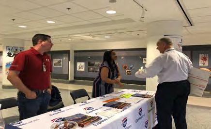 WHS TMPO staff provided information on the construction detours and travel alternatives. Over 120 customers visited our table from 10:0 am to 12:0 pm.