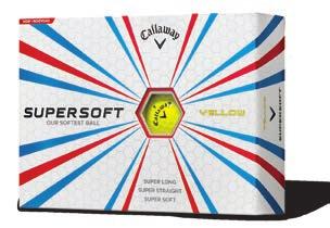 SUPERSOFT, SUPERSOFT YELLOW, SUPERSOFT MULTI-COLOR & SUPERSOFT PINK GOLF BALL OUR SOFTEST BALL EVER.