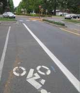 Approximate angle 15 Bike lanes