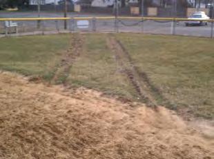 A qualified sports turf manager or local Cooperative Extension agent may provide consultation to help develop a plan to correct field issues. Playing on a wet, muddy field is dangerous for athletes.