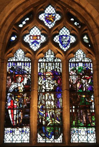 The Bligh Memorial Window Fig 3 Christopher Whall Window commemorating Lt Edward Henry