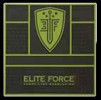 - 3"x2" PVC Shield Patch - Tan ELITE FORCE COUNTER MAT 2279200 - Elite Force - 12"x12"
