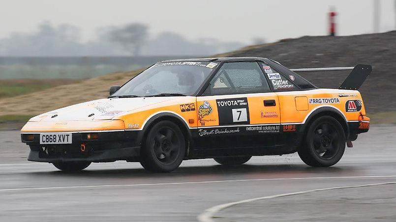 Phil Cutler (#07) 1st 1:21.22 Phil was effectively running a naturally aspirated MR2 which wasn't quite as he planned.