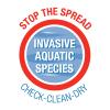 CHECK, CLEAN, DRY Help minimise the spread of invasive aquatic species and disease by following the campaign advice before putting your canoe and equipment in and out of the water (some invasive